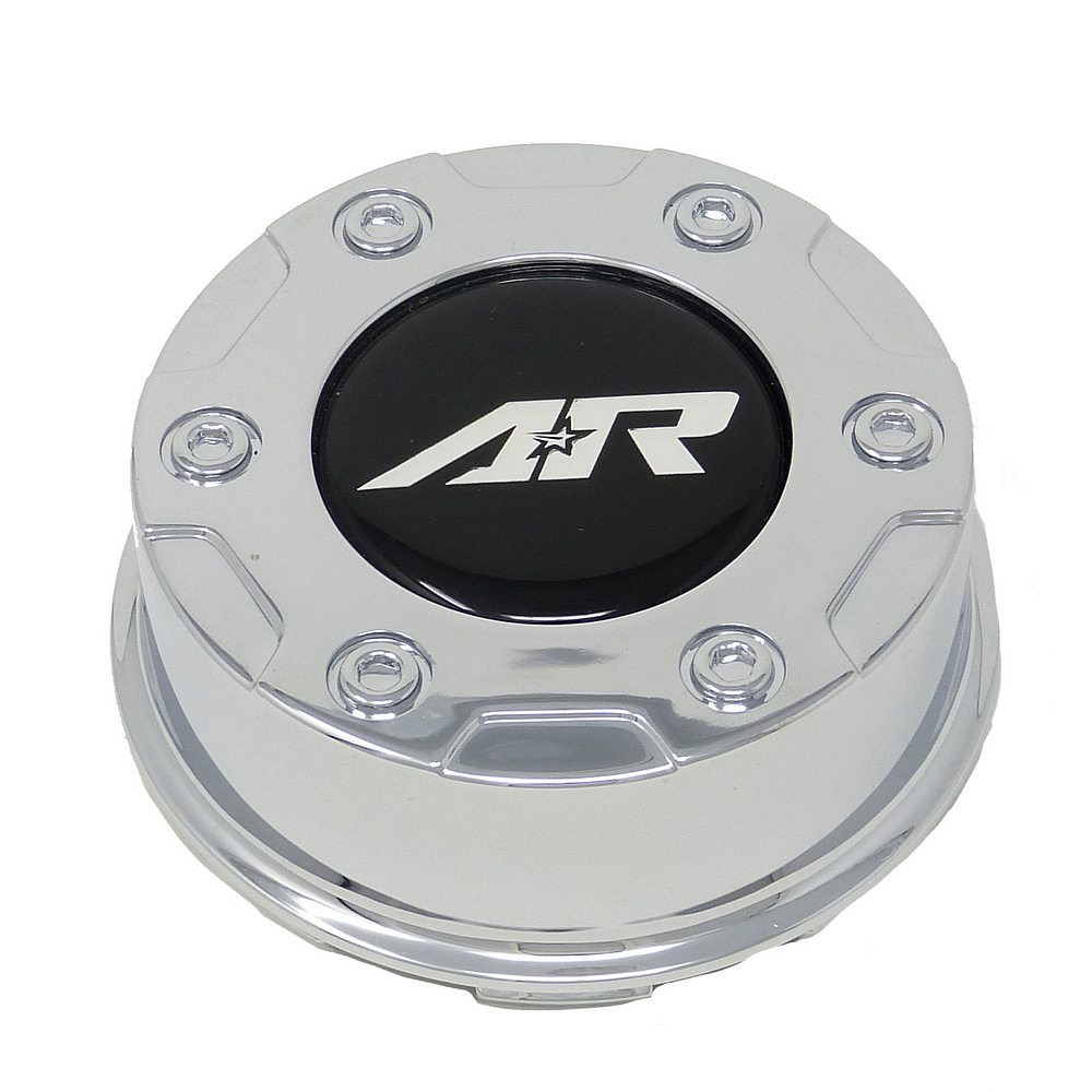 AR CAP 3.26'' CHROME SNAP IN AR LOGO - 1326100941