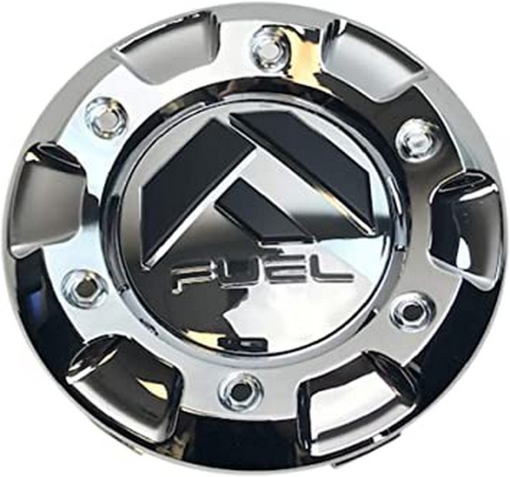 FUEL CHROME 6 LUG CAP-SHORT (1.35