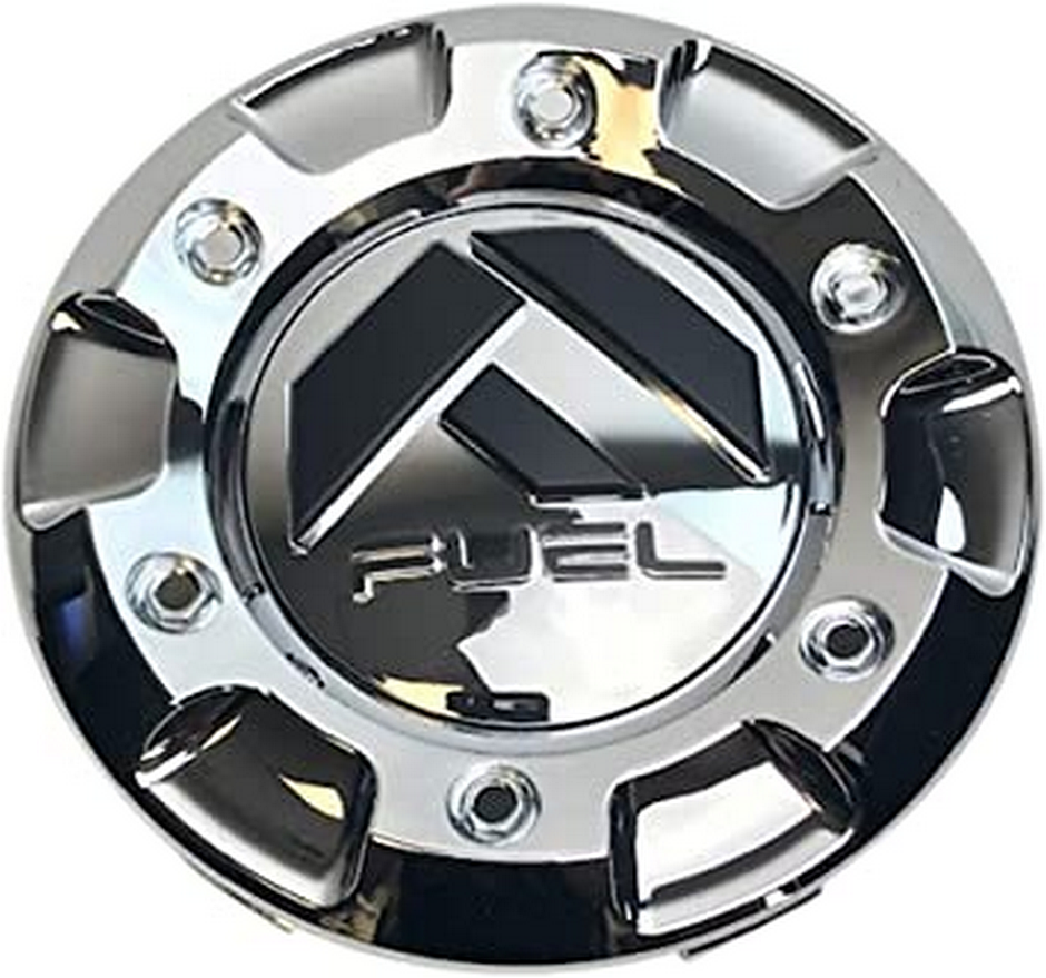 FUEL CHROME 6 LUG CAP-SHORT (1.35") - 1001-58
