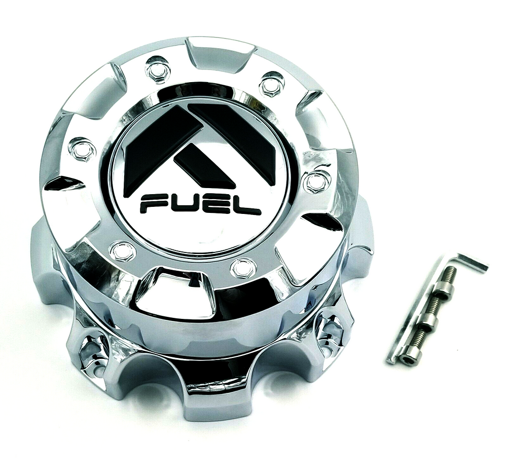 FUEL CHROME 8 LUG CAP-TALL - 1001-60