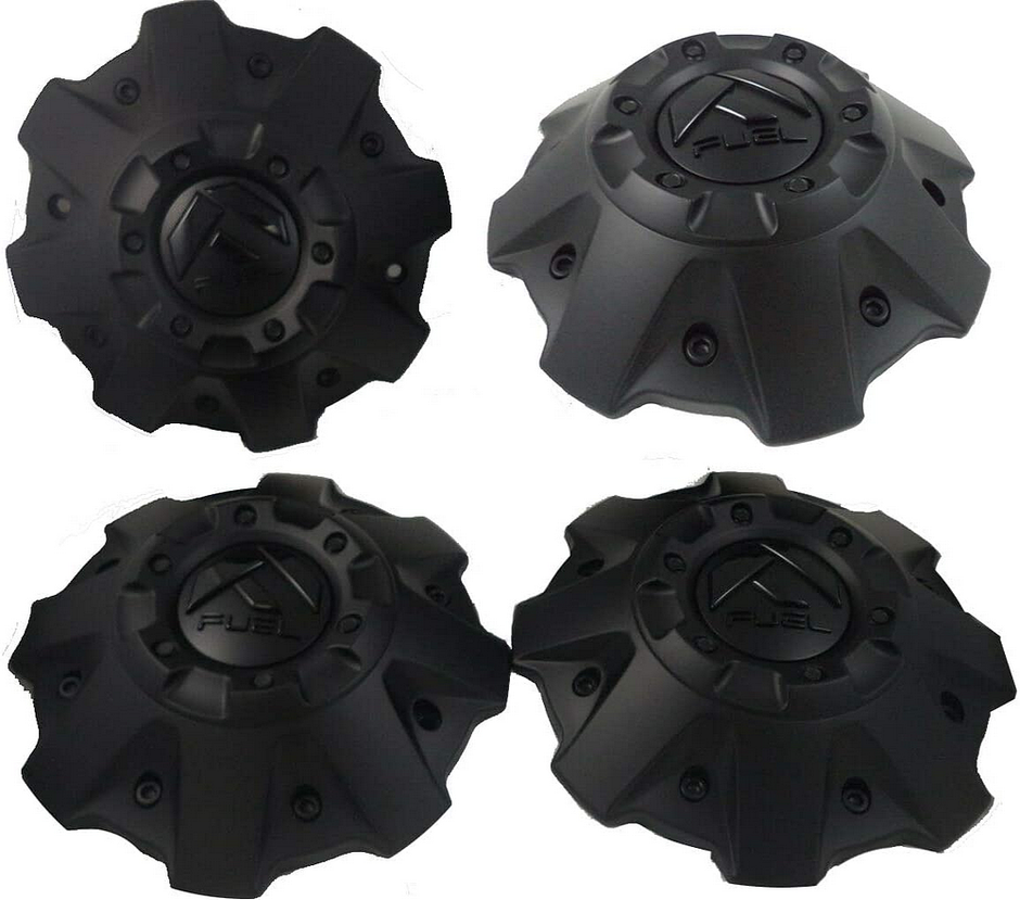 FUEL 5X135/ 5X5.5 CAP MATTE BLK - 1001-61B