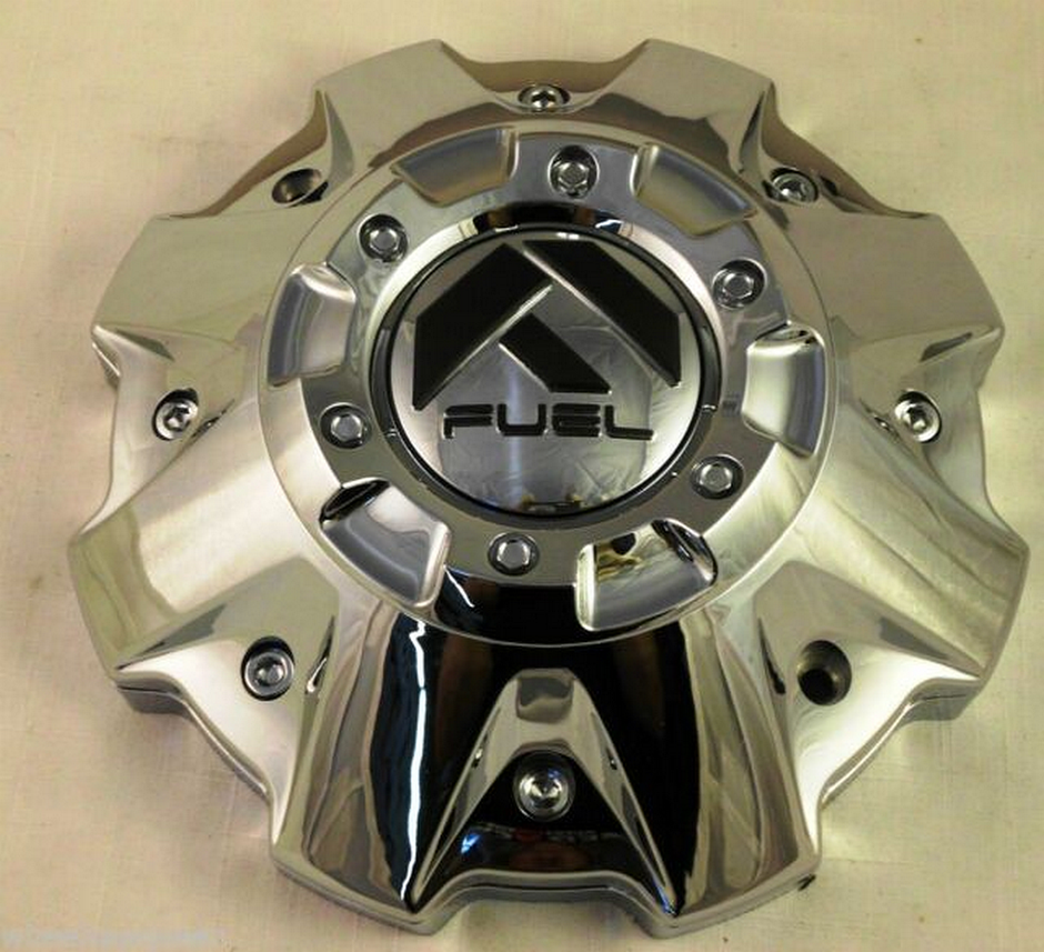 FUEL CHROME COVERED CAP - 1001-63