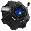 FUEL CAP 5/6 LUG G-BLK BLUE COVER - 1001-63GBK
