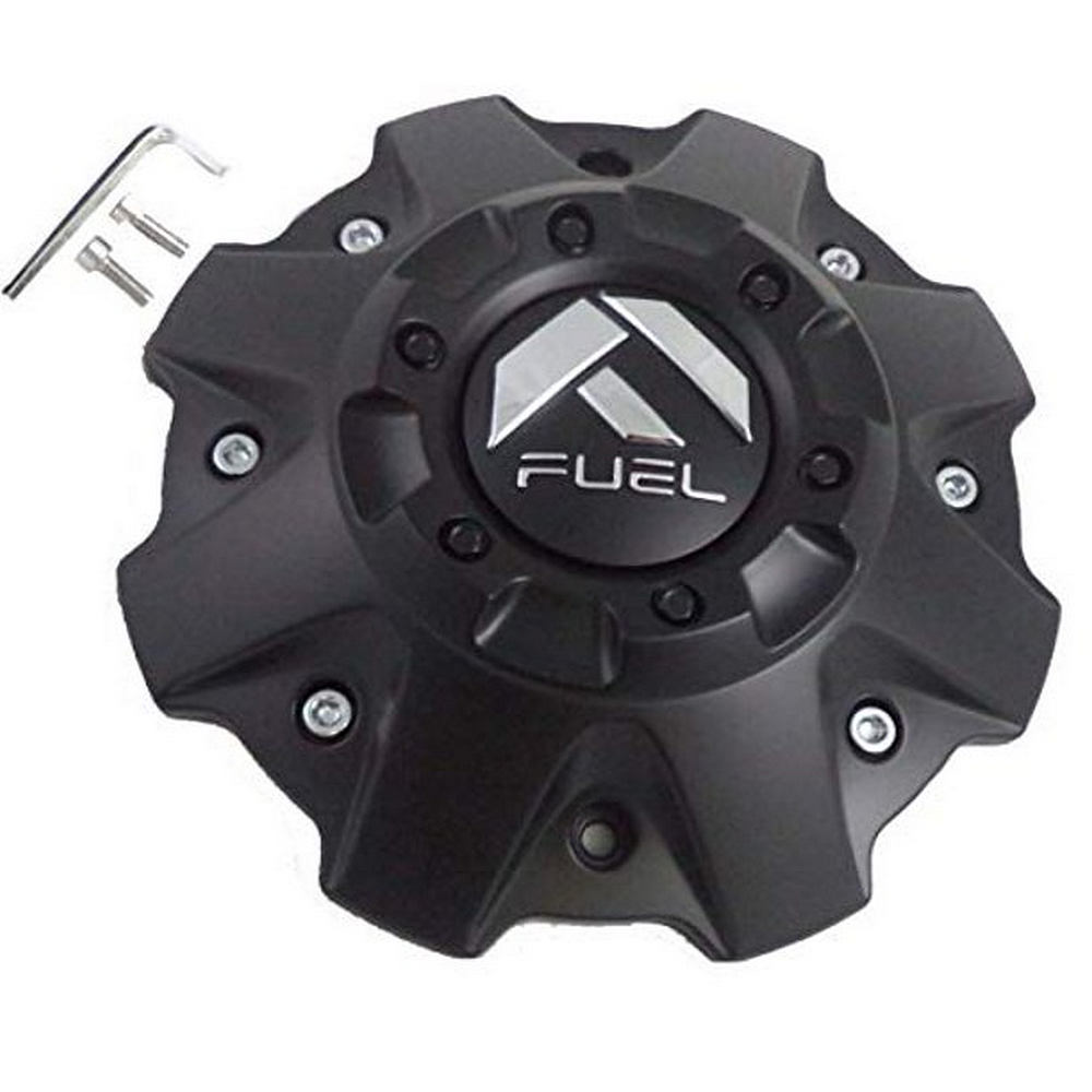FUEL 5/6 LUG MT-BLK CAP (FLAT BOTTOM) - 1001-81MB