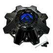 FUEL GLOSS BLACK BLUE LOGO CAP (FLAT) - 1001-83GBK