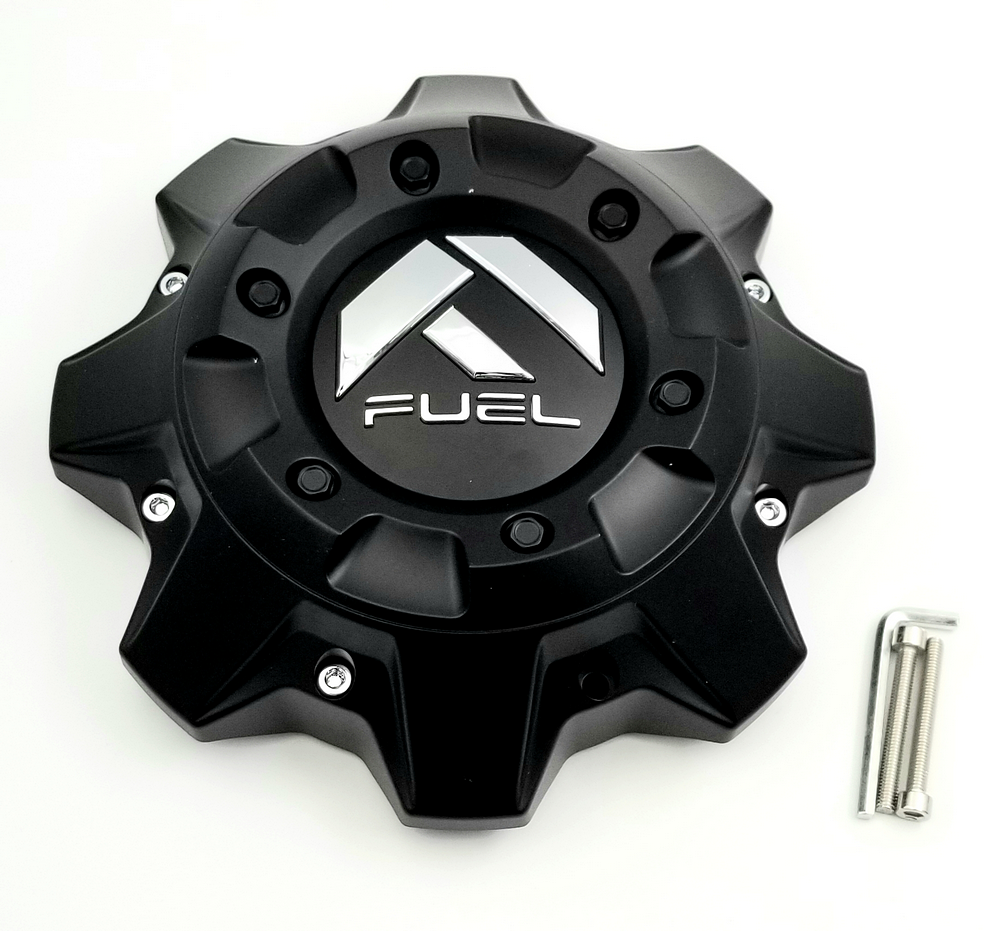 FUEL MATTE BLK DUALIE CAP-REAR - 1002-40B