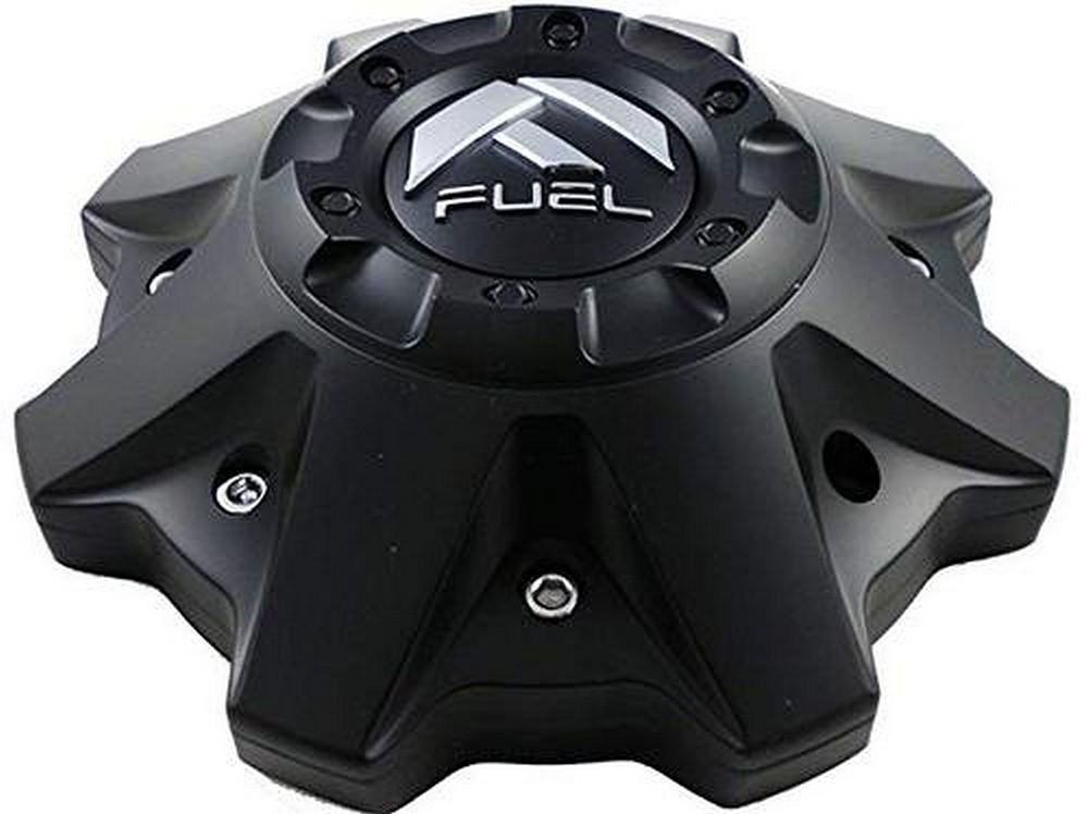 FUEL 8L FLAT BOTTOM MATTE BLACK CAP - 1002-49B