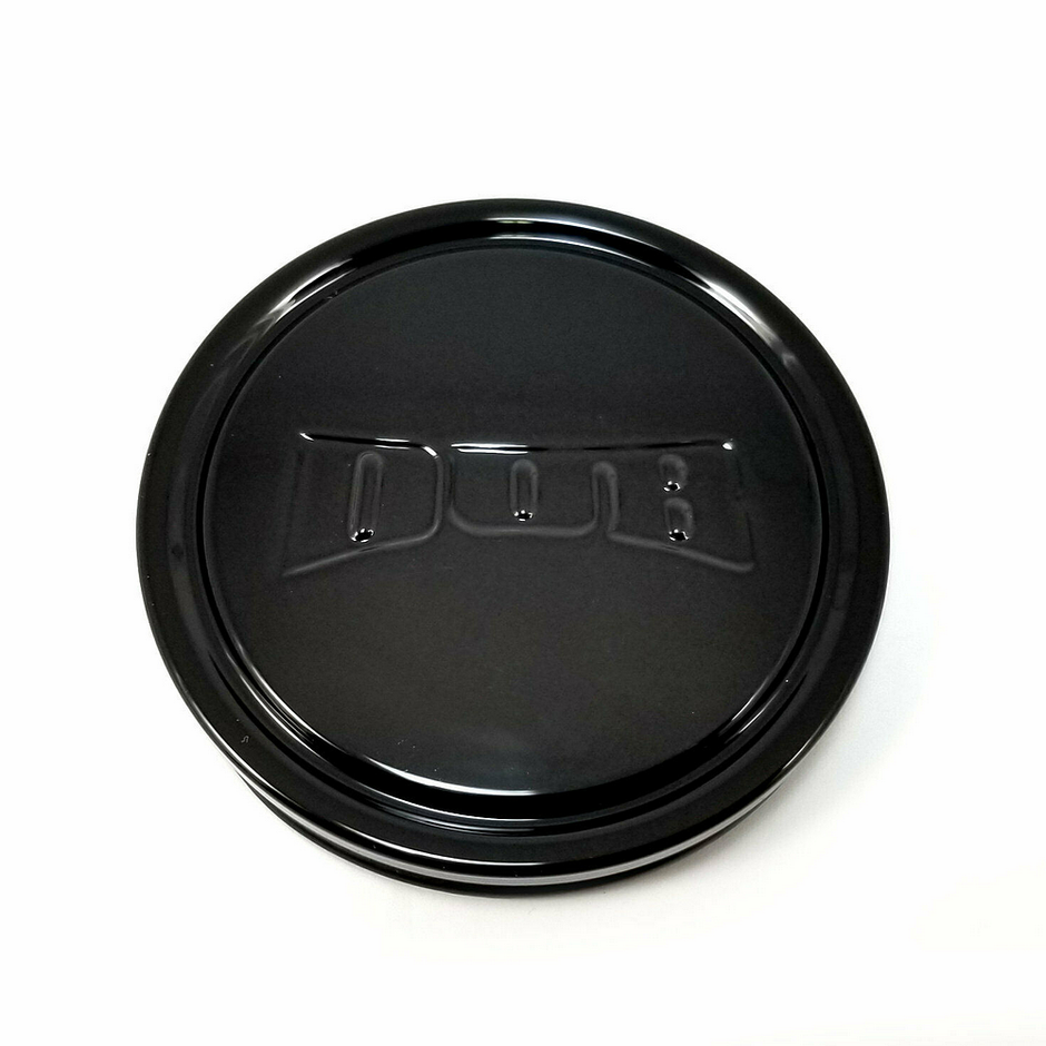 DUB GLOSS BLACK 3.0" FLAT CAP - 1003-05-04GB
