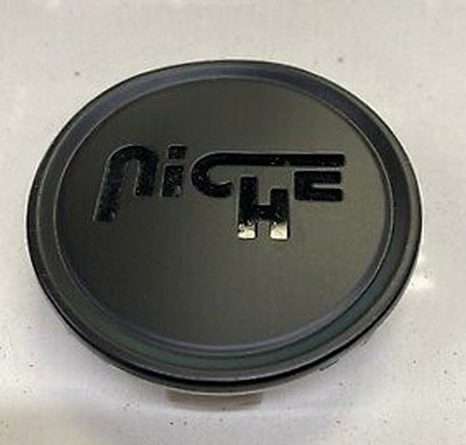 NICHE 2.70" FLAT CAP-MATTE BLACK - 1003-22MBL