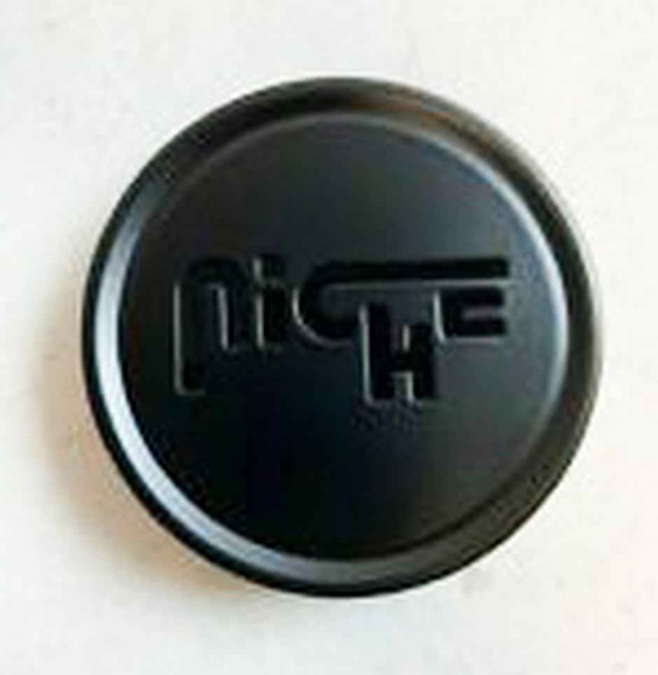 NICHE 2.95"FLAT CAP-GL-BRUSH/BLACK LOGO - 1003-24GRBL
