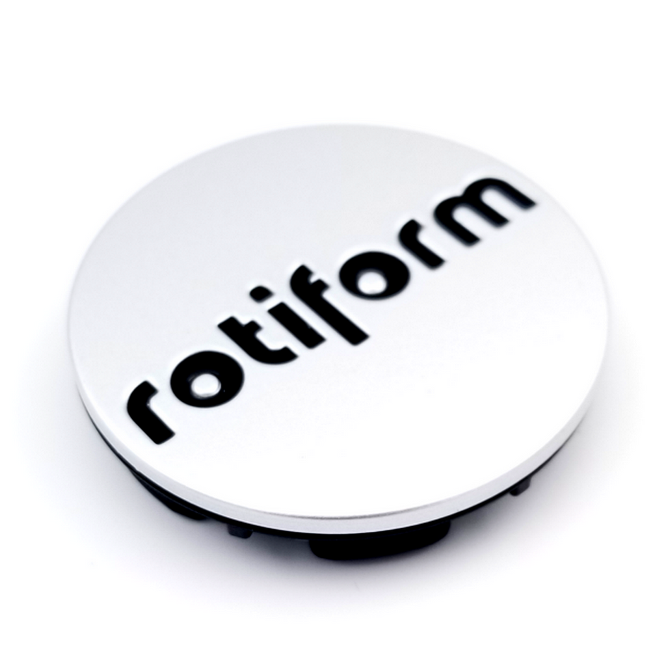 ROTI 2.36"SNAPINCAP GL-SIL W/MT-BLK LOGO - 1003-40SB