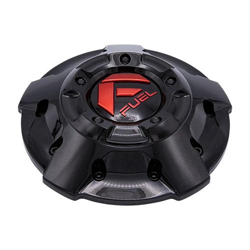 FUEL FIVE BAR COVER CAP-GL-BLK RED TINT - 1003-81GBQ