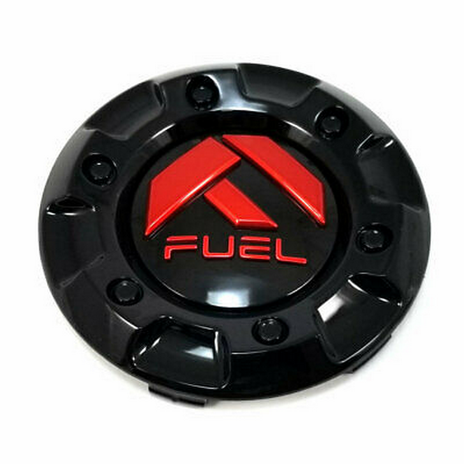 FUEL 8 BAR SHORT CAP-GL-BLK RED LOGO - 1003-84GBQ