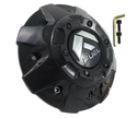 FUEL EIGHT BAR COVER CAP-GL-BLK/BLK RIV - 1003-84GBR