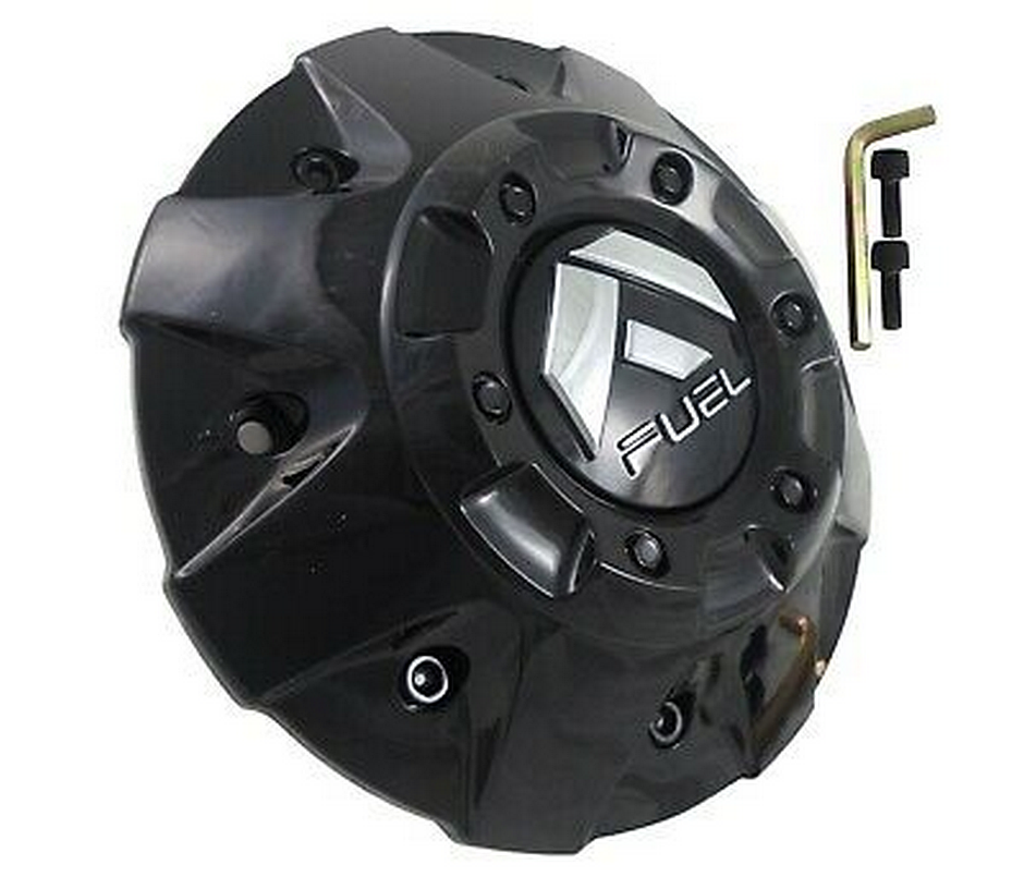 FUEL AVENGER CAP-GL-BLK 8LCAP(1.75"TALL) - 1003-88GBR