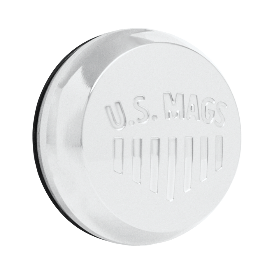 DOME .9" US MAGS NWLOGO 3" ORING CAP POL - 1014-09-06AH