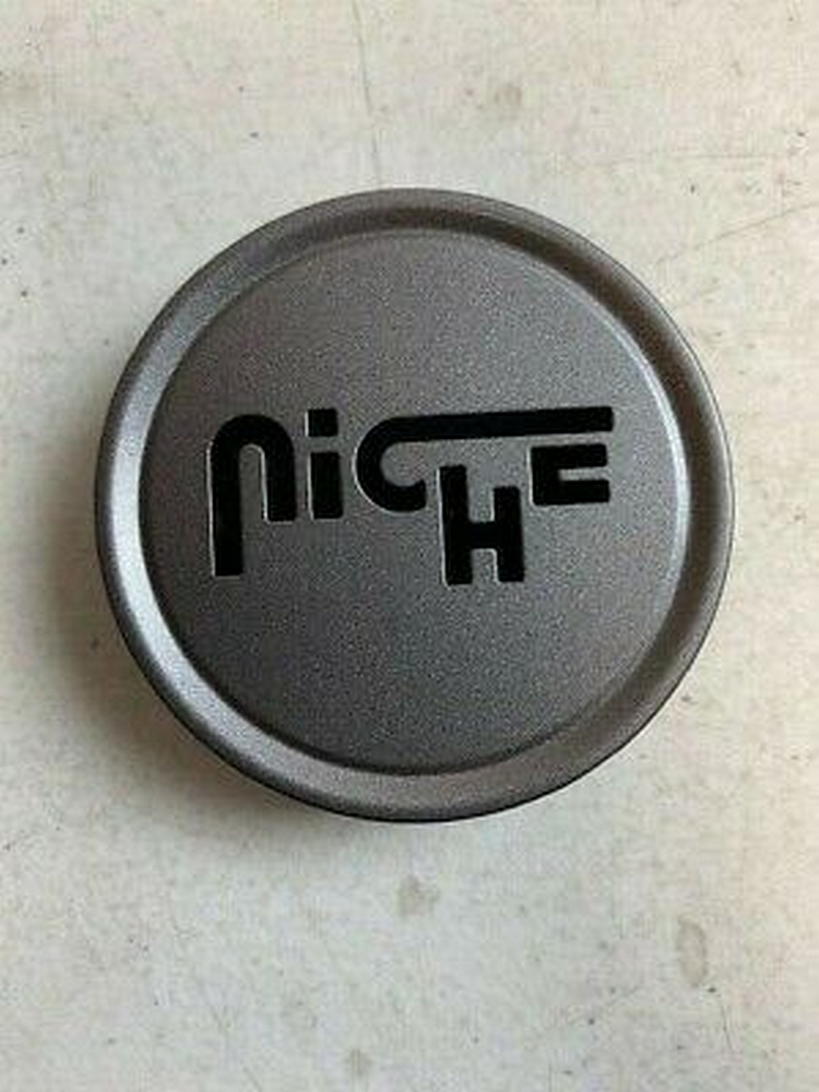FLAT NICHE 3"O-RING CAP-GL-BLK/SLVR LOGO - 1015-09-05GBS