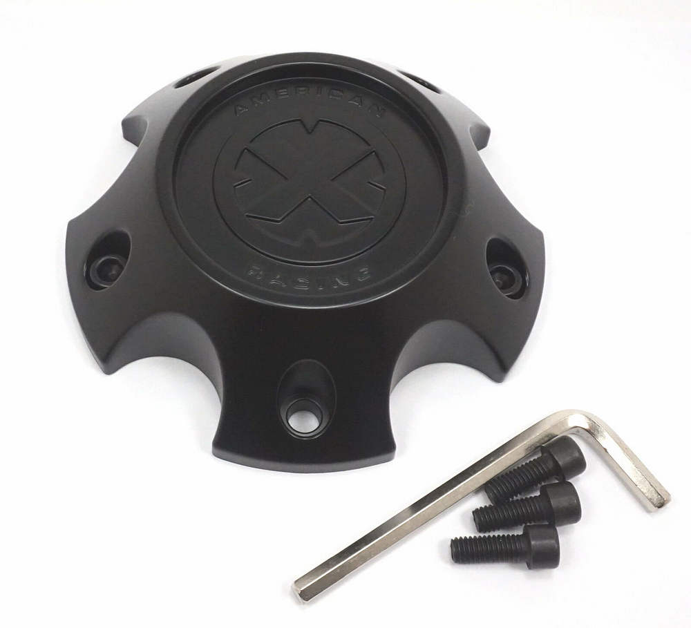 ATX CAP SATIN BLACK 5X4.5/120/5 H32 - 1079L121-AXSB