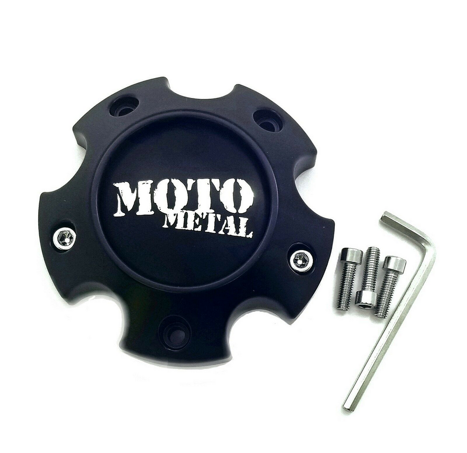 MOTO METAL CAP 6X4.5/120 SG-BLACK - 1079L121ASGBMO1