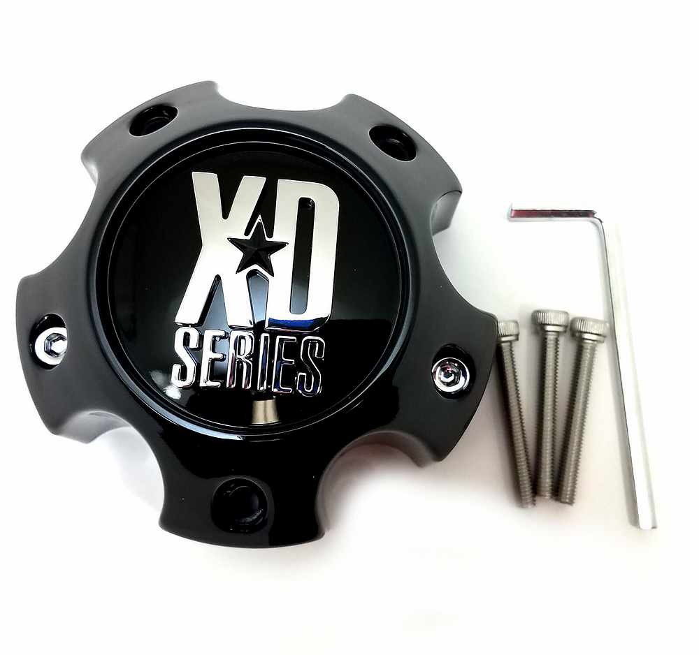 XDS CAP GLOSS BLACK SMALL 5 LUG - 1079L121GB