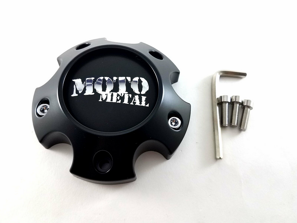 MOTO METAL CAP SG-BLACK 5X5 - 1079L121SGBMO1