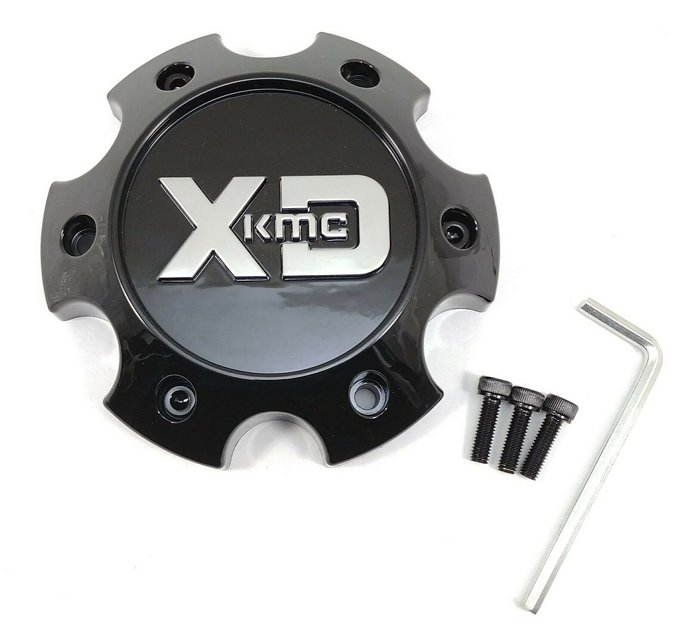 XDS CAP 6X135 GLOSS BLACK (NEW LOGO) - 1079L140GB1-H34