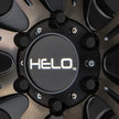 HELO CAP 6X135 LUG H34 - SATIN BLACK - 1079L140HE1SB-H34