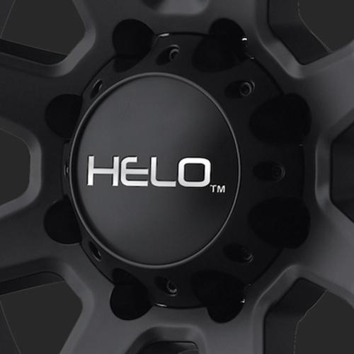 HELO CAP 6X135 SATIN BLACK - 1079L140HE1SB