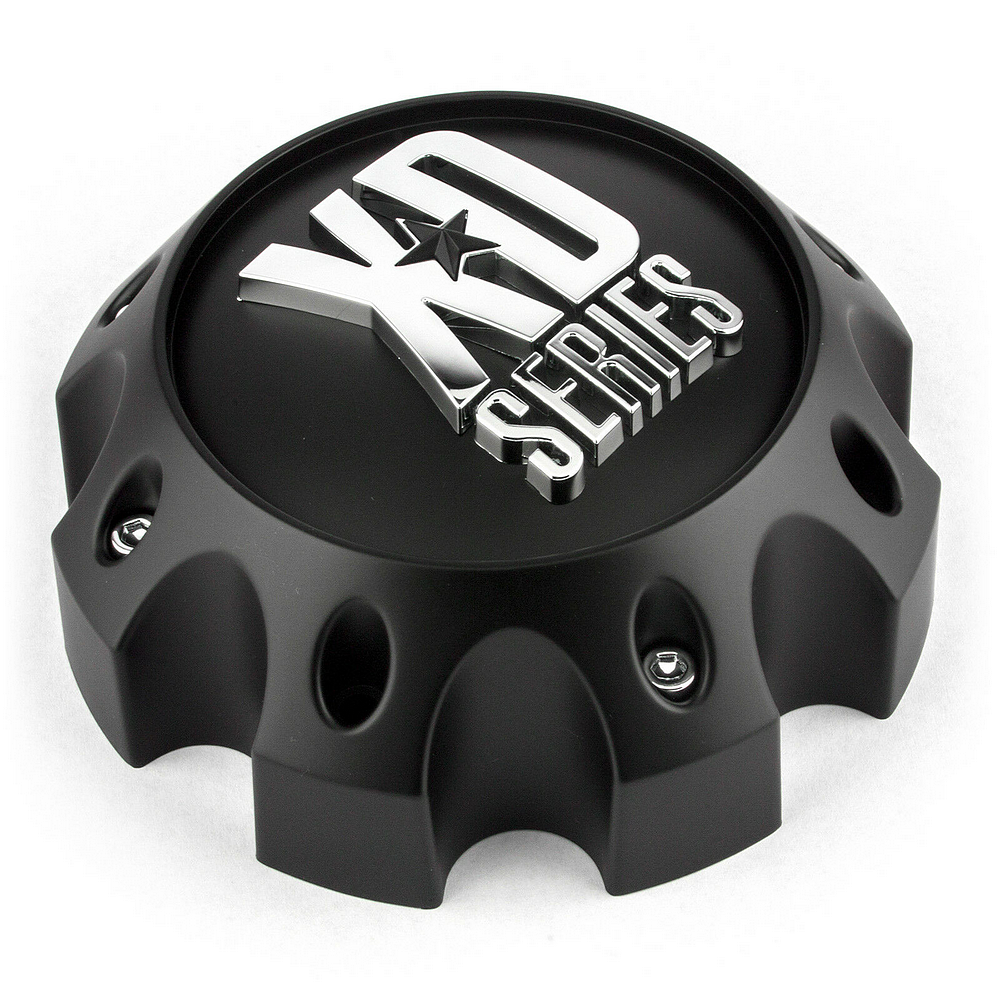 XDS CAP MATTE BLACK 6X135 W/ BLK SCREWS - 1079L140MB-H34