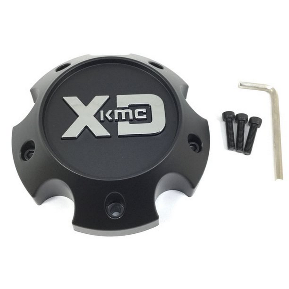 XDS CAP SATIN BLACK 5X5.5/150 (NEW LOGO) - 1079L145ASB1-H42
