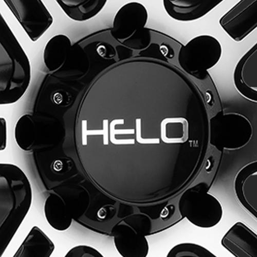 HELO CAP 6X5.5 LUG H42 - GLOSS BLACK - 1079L145HE1GB-H42