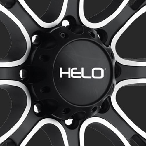 HELO CAP 6X5.5 GLOSS BLACK - 1079L145HE1GB