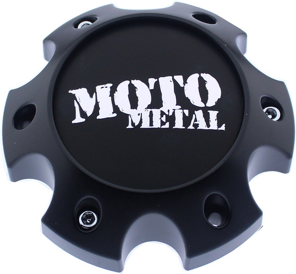 MOTO METAL CAP SG-BLACK 6X5.5 - 1079L145SGBMO1