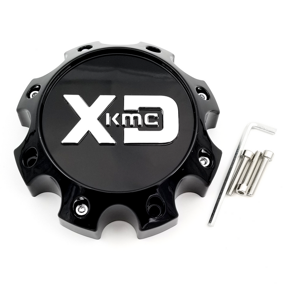 XDS CAP 8X6.5 GLOSS BLACK (NEW LOGO) - 1079L170GB1-H50