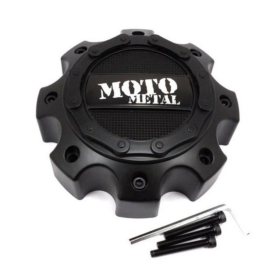 MO971/MO972 CAP SATIN BLACK 8-LUG - 1079L170MO2SB