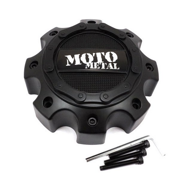 MO971/MO972 CAP SATIN BLACK 8-LUG - 1079L170MO2SB