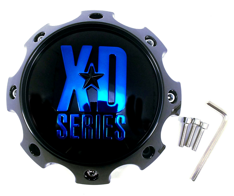 XDS CAP 8 LUG SG-BLACK W/ BLUE TINT CC - 1079L170SGB-H42BC