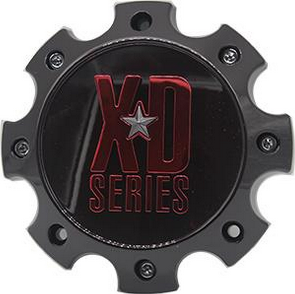 XDS CAP 8 LUG SG-BLACK W/ RED TINT CC - 1079L170SGB-H42RC
