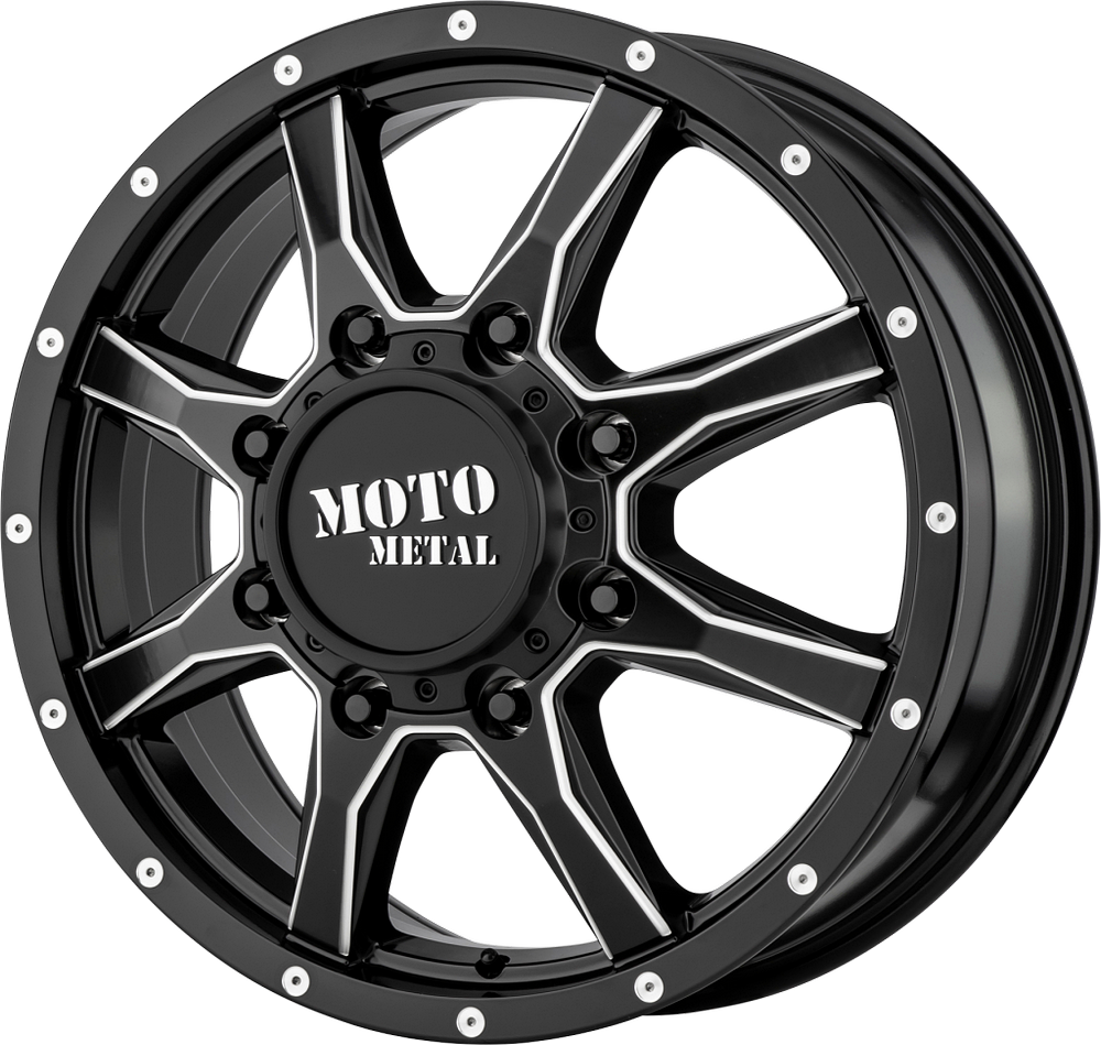 MOTO DUALLY REAR CAP (SB/CH) - 8X200/210 - 1079L199RMOSB-H122