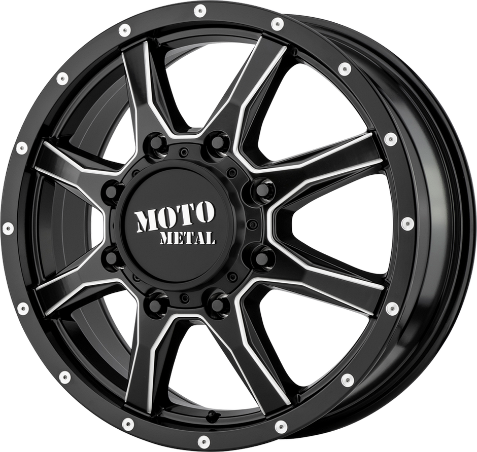 MOTO DUALLY REAR CAP (SB/CH) - 8X200/210 - 1079L199RMOSB-H122