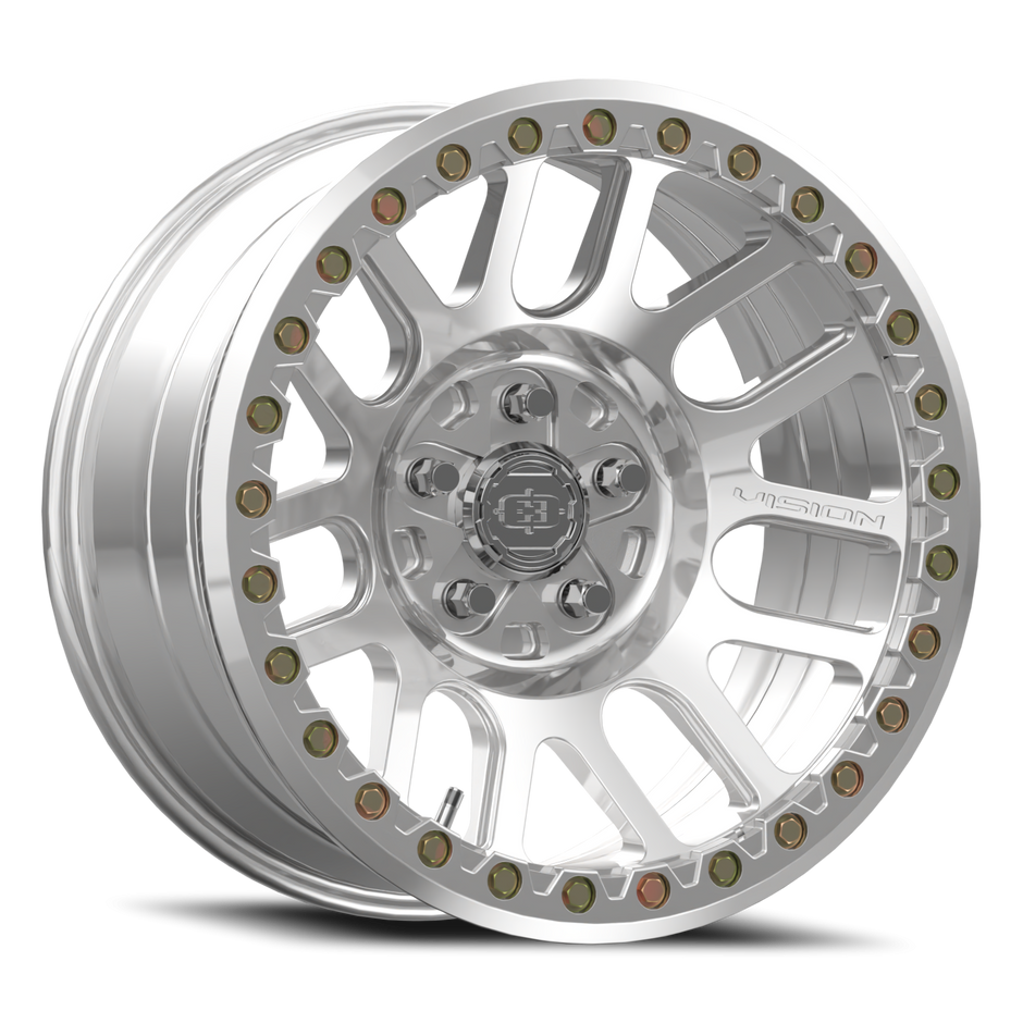 Vision Nemesis Beadlock 18x9 5x127 -12mm Polished : 111FBL8973PPR-12