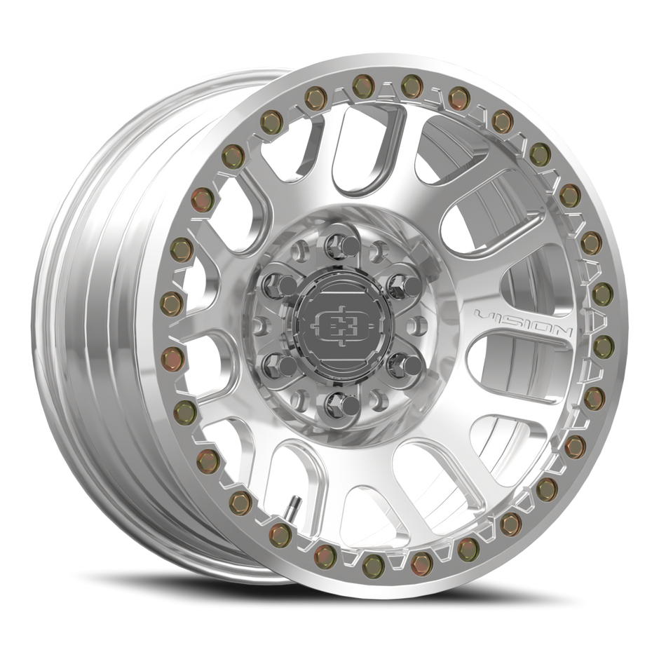 Vision Nemesis Beadlock 17x9 6x139.7 -12mm Polished : 111FBL7983PPR-12