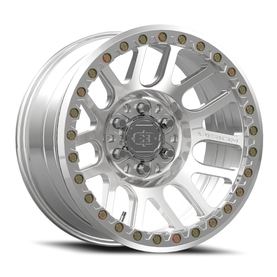 Vision Nemesis Beadlock 18x9 6x139.7 -12mm Polished : 111FBL8983PPR-12