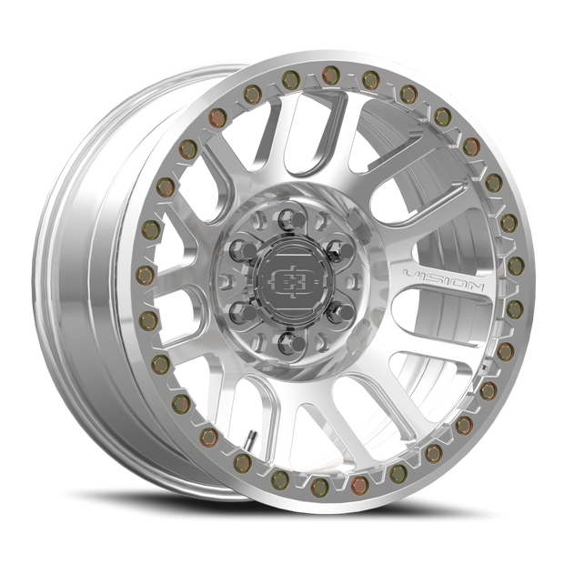 Vision Nemesis Beadlock 18x9 6x139.7 -12mm Polished : 111FBL8983PPR-12