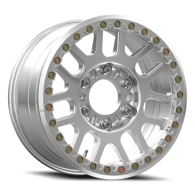 Vision Nemesis Beadlock 18x9 6x165.1 -12mm Polished : 111FBL8999PPR-12