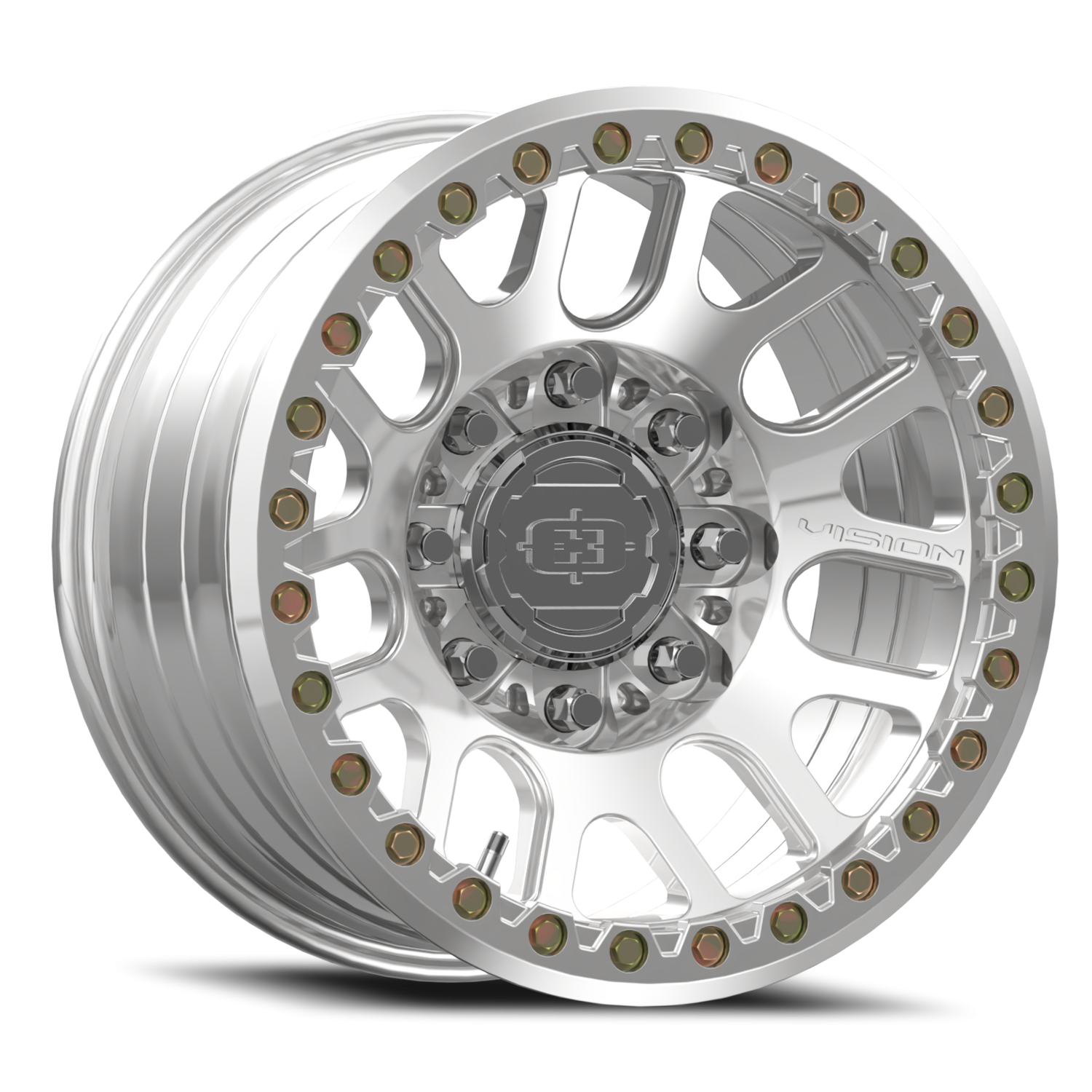 Vision Nemesis Beadlock 17x9 8x170 -12mm Polished : 111FBL7970PPR-12