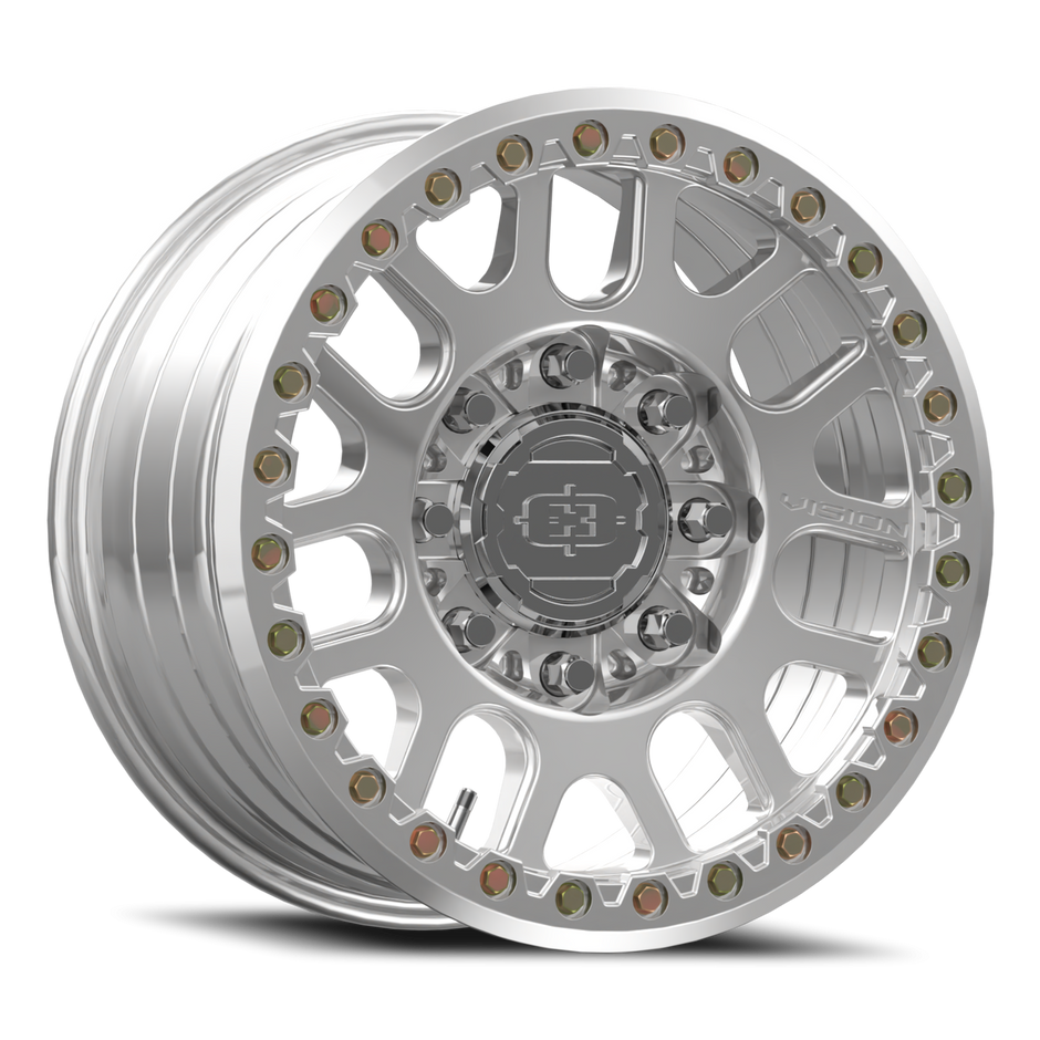 Vision Nemesis Beadlock 17x9 8x165.1 26mm Polished : 111FBL7981PPR26