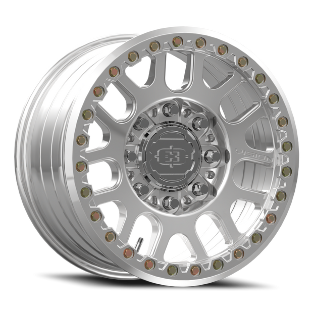 Vision Nemesis Beadlock 17x9 8x165.1 26mm Polished : 111FBL7981PPR26