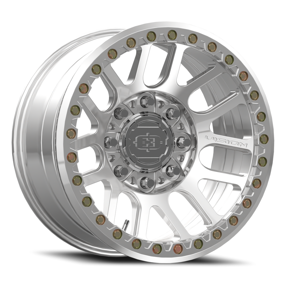 Vision Nemesis Beadlock 18x9 8x165.1 -12mm Polished : 111FBL8981PPR-12
