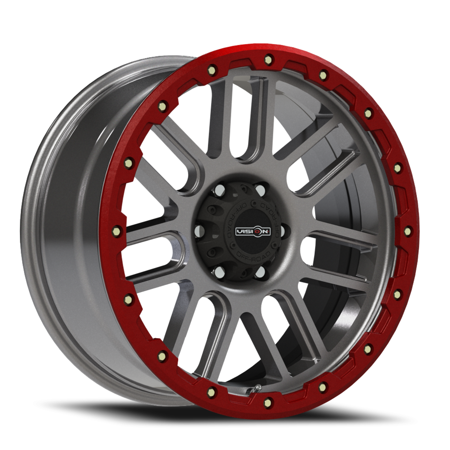 Vision Nemesis 20x9 6x135 18mm Anthracite (Stainless Steel Bolts) : 111-2936A18